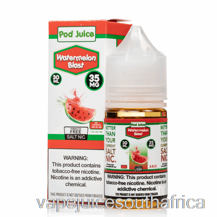 Vape Juice South Africa Watermelon Blast - Pod Juice - 30Ml 55Mg